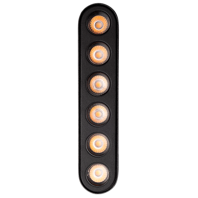 Низковольтный трековый светильник MTR16 1306R 6W 4000K spot 36° BL IP20