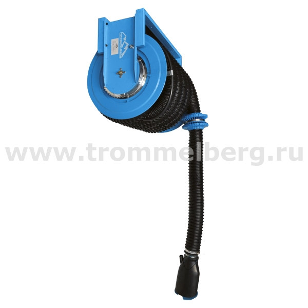 Катушка для удаления выхлопных газов HR80 с шлангом D100 мм х 10 м, фото 1