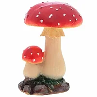 Статуэтка Грибы Мухоморы малые два Н-19см ФП495