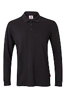 Рубашка поло с длинным рукавом Черный