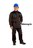 Костюм рабочий мужской летний "Gross" (гросс) коричневый