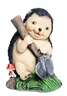 Статуэтка Ежик с лопатой Н-31см ФП252