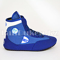 Борцовки (обувь для борьбы) Green Hill GWB-3052 размеры 33-43 сине-белый 41