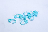 Мини булавки для вязания, голубые