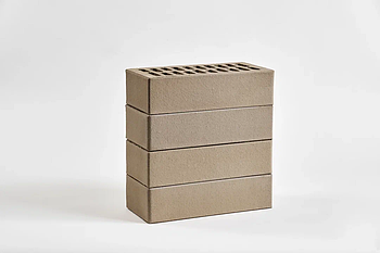 Одинарный кирпич 1НФ 250х120х65, дым