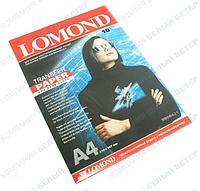 Бумага Lomond 0808421 термоперенос А4 (темная ткань), 10 листов