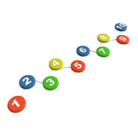 Мат «Шагайка» с цифрами