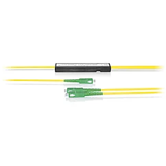 Делитель оптический корпусный трехоконный 1х2 SC/APC