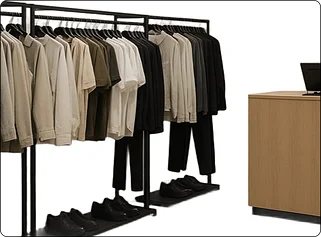 Оборудование для магазинов одежды