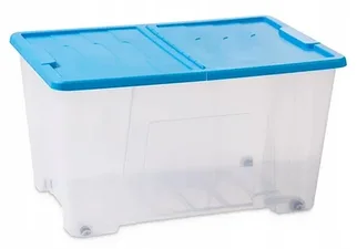 Контейнер для игрушек  на колесах 50л 0210