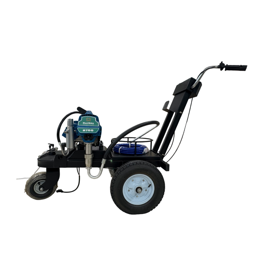 Дорожно-разметочная машина H700, на аккумуляторе, фото 1