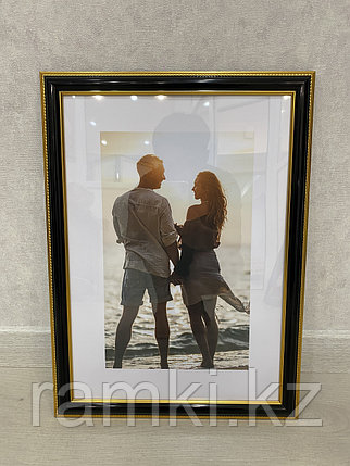 Рамка 30х40 см, Черный с золотом, фото 1