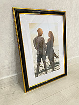 Рамка 30х40 см, Черный с золотом, фото 5