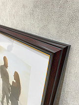 Рамка 30х40 см, Темно - коричневый с золотом (матовый), фото 4