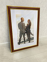 Рамка А3 (29.7х42см) Красный с золотом, фото 5