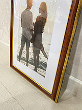 Рамка А3 (29.7х42см) Красный с золотом, фото 3