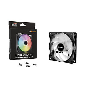 Вентилятор для компьютерного корпуса Bequiet! Light Wings LX 120mm PWM high-speed 2-030648 BL123, фото 3