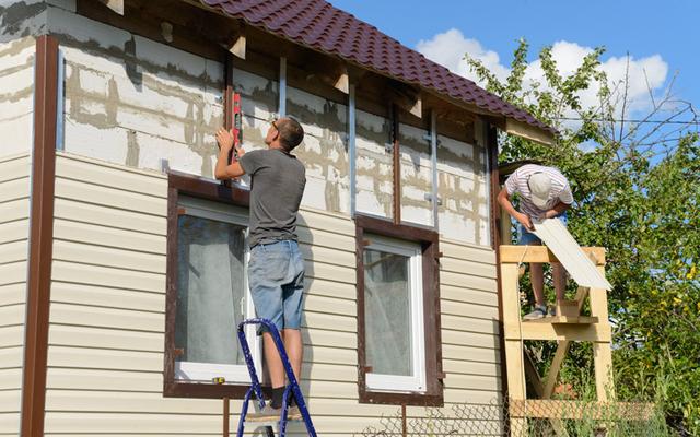 Облицовка дома сайдингом Облицовка дома сайдингом