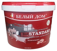 Водоэмульсия Белый Дом Хит протирающаяся, акриловая, белый, 15 кг