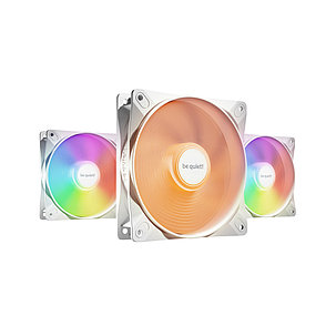 Вентилятор для компьютерного корпуса Bequiet! Light Wings LX 120mm PWM high-speed Triple pack White, фото 1