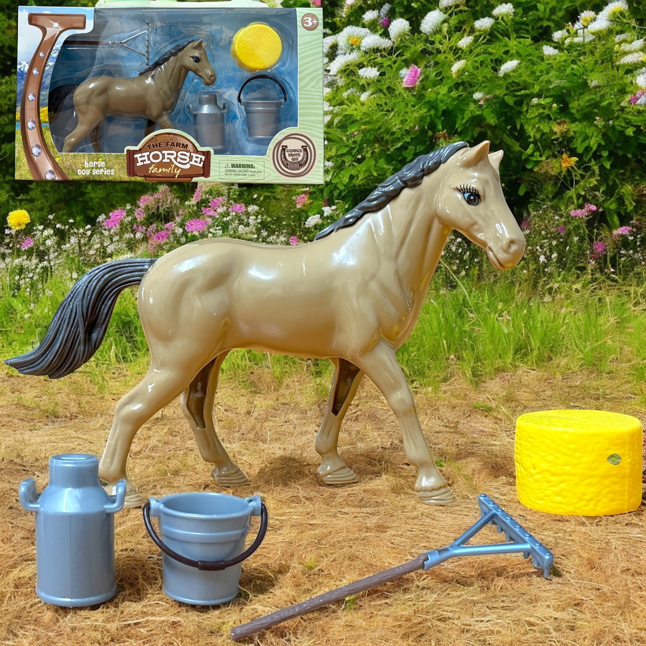 1250A Farm Horse Лошадинная ферма, 23*13см, фото 1