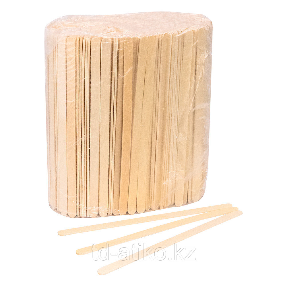 STW-180-C Размешиватель деревянный, 180 мм УПАКОВКА 1000 шт