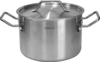 Кастрюля с крышкой 2,4 л, 16*12 см, нержавейка 18/8, индукция, P.L. Proff Cuisine