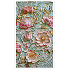 Блокнот А6 32л., на скрепке BG "Flowers and shine", блестки, фото 3