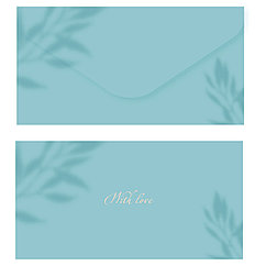 Конверт для денег MESHU "Aquamarine", 85*164мм, soft-touchh, фольга