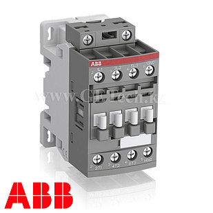 Контакторы ABB серии AF (ток 9–400 А, 3P, 1НО/1НЗ, универсальные катушки 24–500В AC/DC, стандарт IEC)