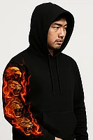 Нанесение принтов на худи и толстовки