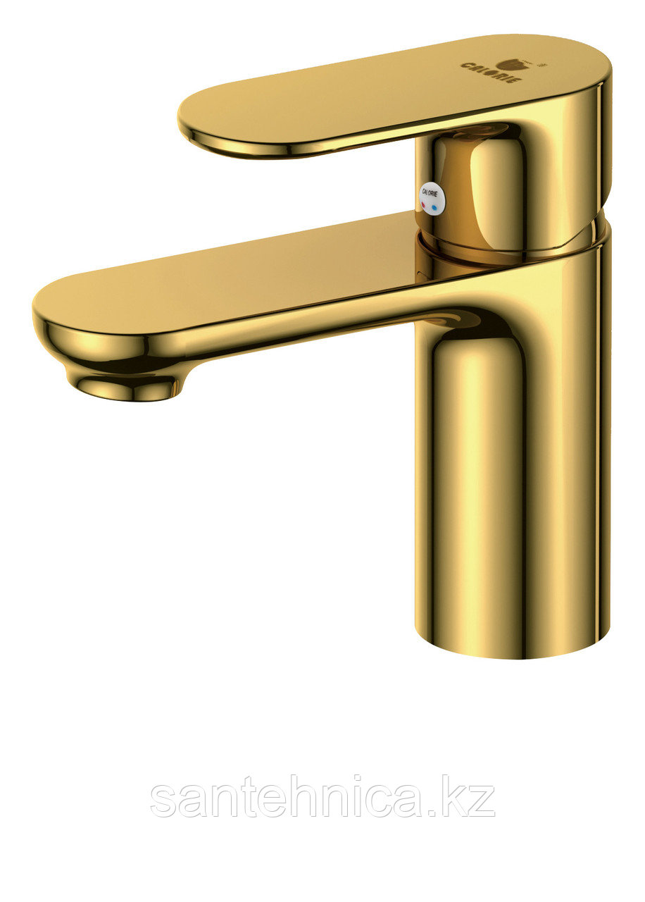 Смеситель Calorie CAL2521A45D рак. литой золото