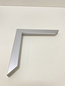 Түсі алюминийге ұқсас күмістей, 3м*2см*1,5 см