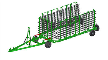 Шлейфовая борона KAMA BARS 17 м