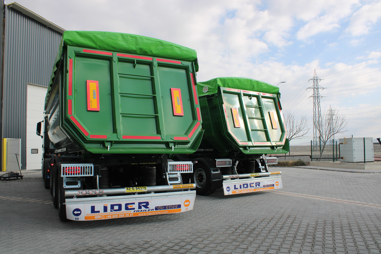 Полуприцеп самосвал 3 оси Lider Trailer - фото 1 - id-p125340108