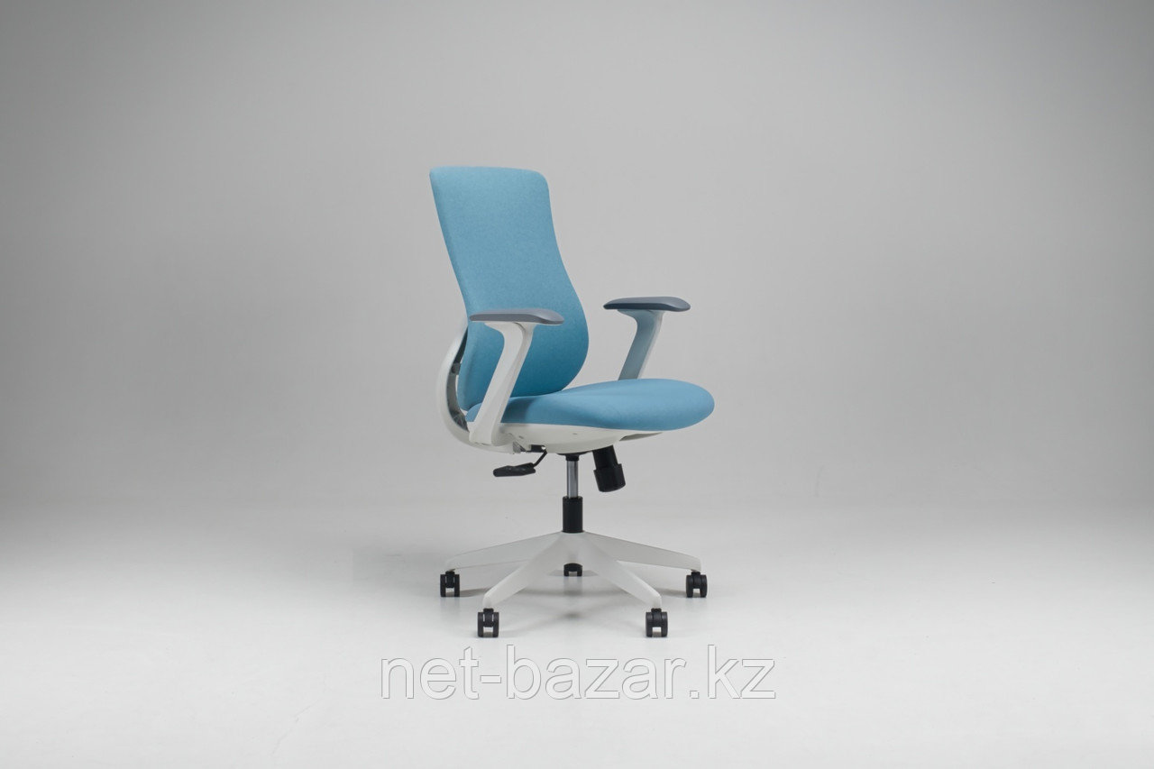 Компьютерное кресло Арт Строй Мебель 7215 white blue mesh, фото 1