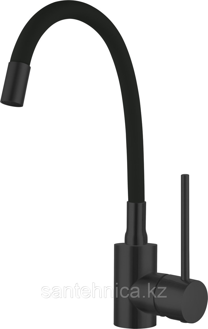 Смеситель Calorie CAL50129-2Q черный гибкий нерж