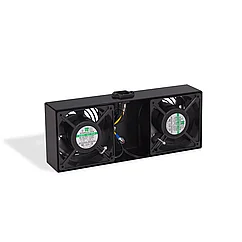 Вентиляторная панель LANsens для настенных шкафов, 2 вентилятора х 12см