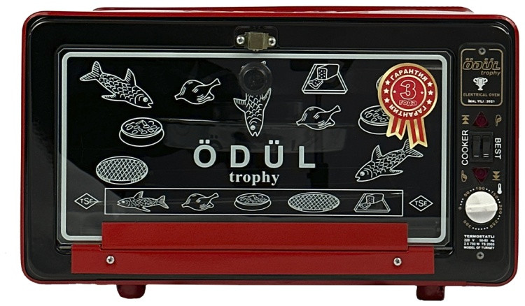 Мини-печь Ideal M-3640 красный, фото 1