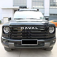 Решетка радиатора с рамой для передних фар для HAVAL H9 2024+ Хавал Хавейл  обвес декор запчасти