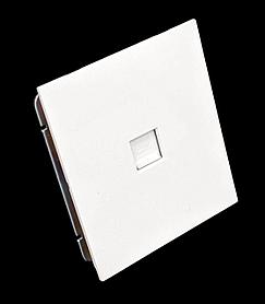 UTEN  белый компьютерная розетка 1я RG45 cat5