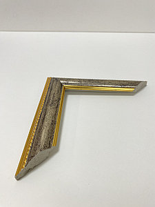 Цвет камень с золотом рамка, 3м*2см*1,5см