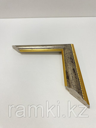 Цвет камень с золотом рамка, 3м*2см*1,5см, фото 2