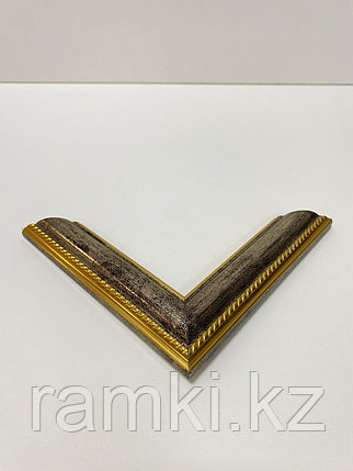 Цвет камень с золотом рамка, 3м*2см*1,5см, фото 3