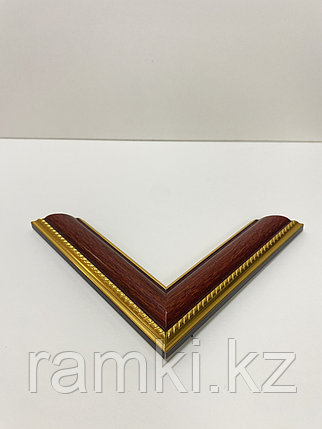 Цвет красный с золотом рамка, 3м*2см*1,5см, фото 2