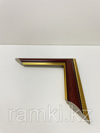 Цвет красный с золотом рамка, 3м*2см*1,5см, фото 3