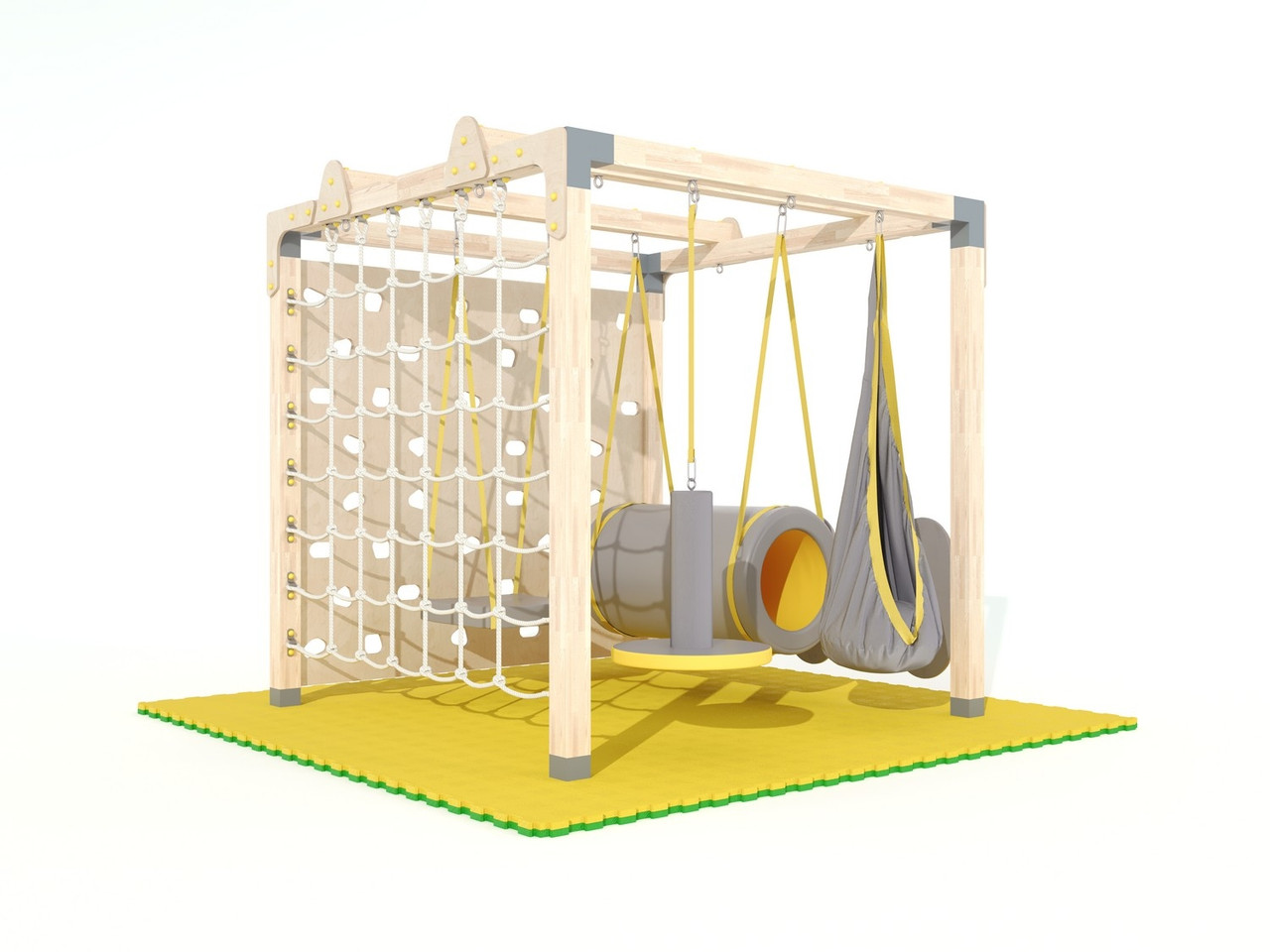 Спортивно-игровой комплекс «Сенсорум» для сенсомоторной интеграции и нейрокоррекции. 2.2х2.2 м., фото 1