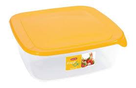 Ёмкость 2,9 л квадр.желт.FRESH &GO Curver(182282)