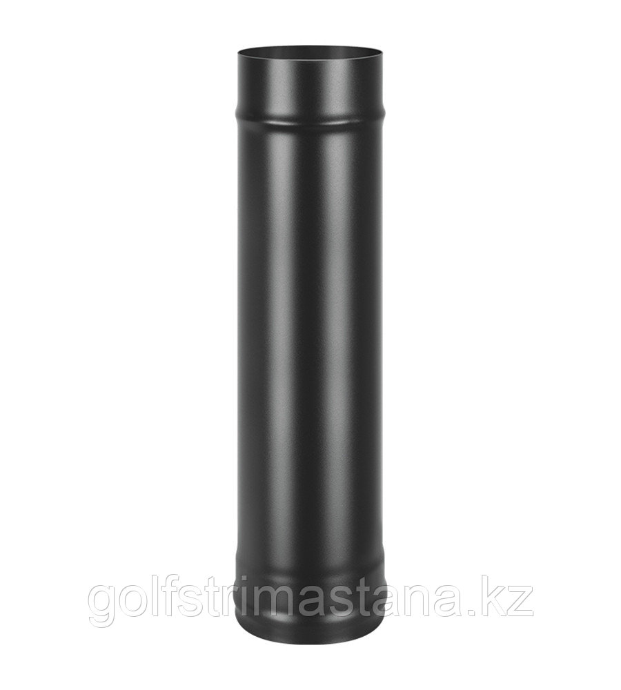 Труба дымоходная BLACK (AISI 430/0,8мм) д.115, L-1м