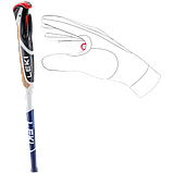 Палки алюминиевые LEKI Smart Supreme (сине-черные), фото 6